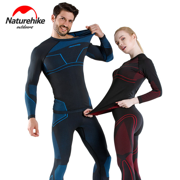 Polyester Thick Skiing Thermal Underwear Set