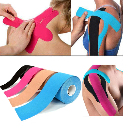 5M Waterproof Breathable Cotton Kinesiology Tape