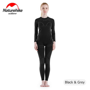 Polyester Thick Skiing Thermal Underwear Set