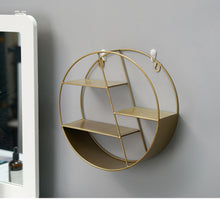 Load image into Gallery viewer, Metal Decorative Hanging Shelf