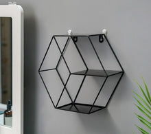 Load image into Gallery viewer, Metal Decorative Hanging Shelf