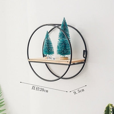 Metal Decorative Hanging Shelf